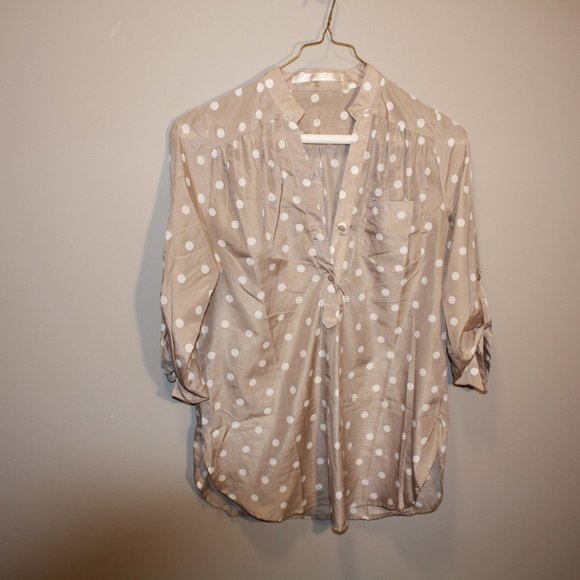 Tank polka dot Blouse - M - Picture 1 of 4